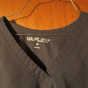 Grey Women's Scrub Top